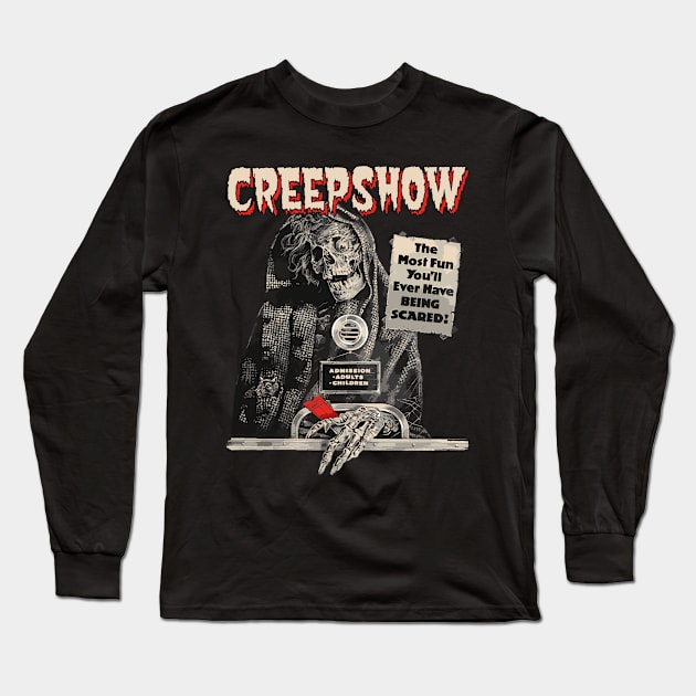 Creepshow redesigned poster Long Sleeve T-Shirt by ArtMofid